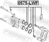 Reparatursatz, Bremssattel FEBEST 0575-LWF Bild Reparatursatz, Bremssattel FEBEST 0575-LWF