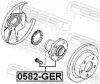 Radnabe Hinterachse FEBEST 0582-GER Bild Radnabe Hinterachse FEBEST 0582-GER
