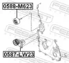 Riemenspanner, Keilrippenriemen FEBEST 0587-LW23 Bild Riemenspanner, Keilrippenriemen FEBEST 0587-LW23