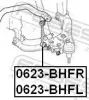 Stange/Strebe, Stabilisator Vorderachse links FEBEST 0623-BHFL Bild Stange/Strebe, Stabilisator Vorderachse links FEBEST 0623-BHFL