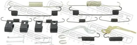 Zubehörsatz, Feststellbremsbacken FEBEST 0704-JB625-KIT Bild Zubehörsatz, Feststellbremsbacken FEBEST 0704-JB625-KIT