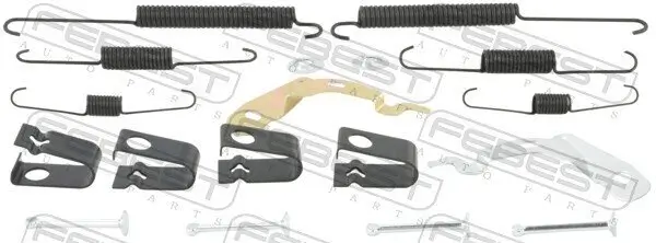 Zubehörsatz, Feststellbremsbacken FEBEST 0704-JB627R-KIT