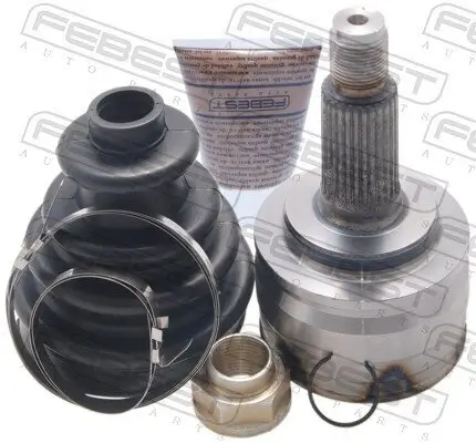 Gelenksatz, Antriebswelle radseitig Vorderachse FEBEST 0710-GVJB Bild Gelenksatz, Antriebswelle radseitig Vorderachse FEBEST 0710-GVJB