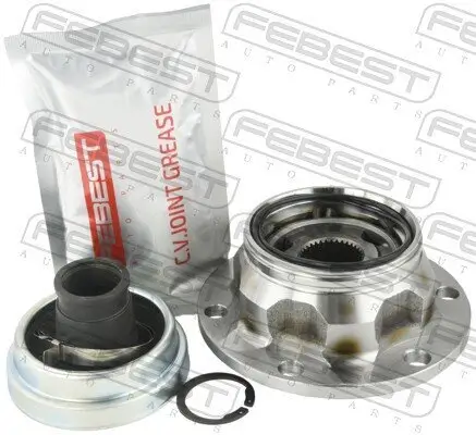Gelenk, Gelenkwelle hintere Gelenkwelle an Differential FEBEST 0711-JB424RSHA Bild Gelenk, Gelenkwelle hintere Gelenkwelle an Differential FEBEST 0711-JB424RSHA