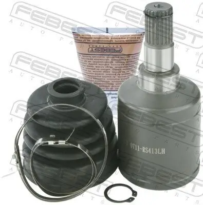 Gelenksatz, Antriebswelle getriebeseitig Vorderachse links FEBEST 0711-RS413LH Bild Gelenksatz, Antriebswelle getriebeseitig Vorderachse links FEBEST 0711-RS413LH