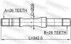 Antriebswelle Vorderachse rechts FEBEST 0712-RH413WD Bild Antriebswelle Vorderachse rechts FEBEST 0712-RH413WD