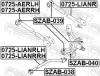 Lenker, Radaufhängung unten Hinterachse links FEBEST 0725-LIANRLH Bild Lenker, Radaufhängung unten Hinterachse links FEBEST 0725-LIANRLH