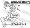Radnabe Hinterachse FEBEST 0782-SX4RWD Bild Radnabe Hinterachse FEBEST 0782-SX4RWD