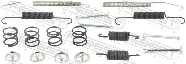 Zubehörsatz, Feststellbremsbacken FEBEST 0804-S10XR-KIT