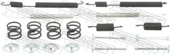 Zubehörsatz, Feststellbremsbacken FEBEST 0804-S10XTR-KIT Bild Zubehörsatz, Feststellbremsbacken FEBEST 0804-S10XTR-KIT