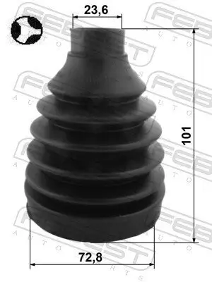 Faltenbalgsatz, Antriebswelle Vorderachse FEBEST 0815P-G22T Bild Faltenbalgsatz, Antriebswelle Vorderachse FEBEST 0815P-G22T