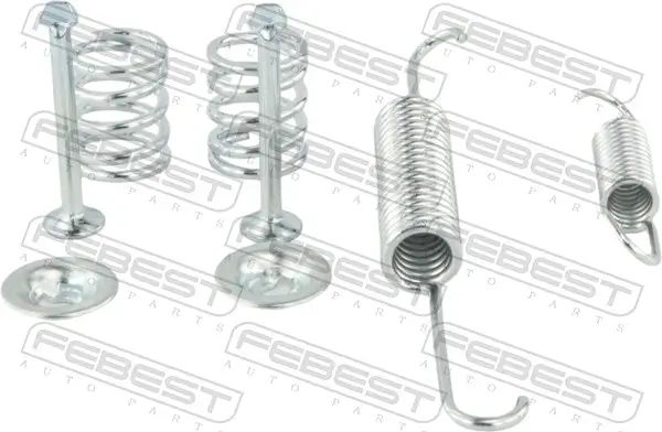 Zubehörsatz, Feststellbremsbacken FEBEST 1004-K2UCR-KIT