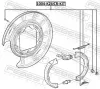 Zubehörsatz, Feststellbremsbacken FEBEST 1004-K2UCR-KIT Bild Zubehörsatz, Feststellbremsbacken FEBEST 1004-K2UCR-KIT