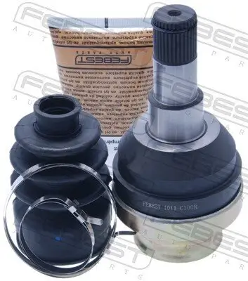 Gelenksatz, Antriebswelle Vorderachse getriebeseitig FEBEST 1011-C100R Bild Gelenksatz, Antriebswelle Vorderachse getriebeseitig FEBEST 1011-C100R