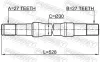 Antriebswelle Vorderachse rechts FEBEST 1012-C100RH Bild Antriebswelle Vorderachse rechts FEBEST 1012-C100RH