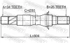 Antriebswelle FEBEST 1012-V250MTRH Bild Antriebswelle FEBEST 1012-V250MTRH