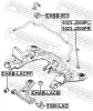 Stange/Strebe, Stabilisator Vorderachse FEBEST 1023-J200FR Bild Stange/Strebe, Stabilisator Vorderachse FEBEST 1023-J200FR