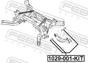 Sturzkorrekturschraubensatz FEBEST 1029-001-KIT Bild Sturzkorrekturschraubensatz FEBEST 1029-001-KIT