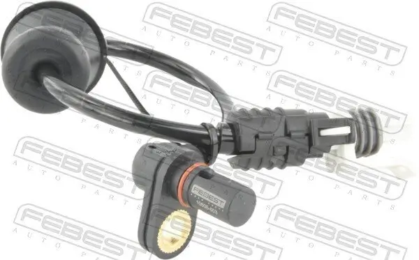 Sensor, Raddrehzahl Hinterachse FEBEST 10606-003