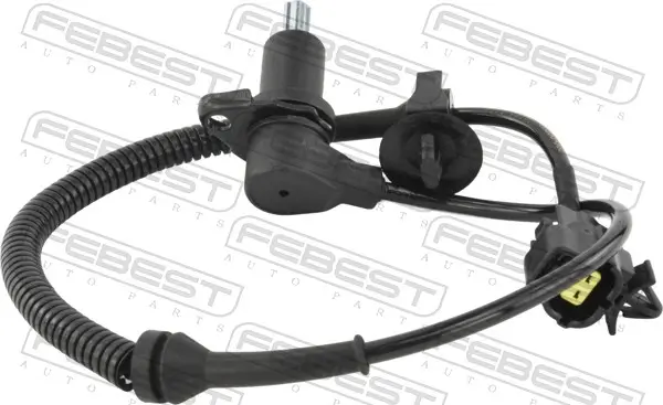 Sensor, Raddrehzahl Hinterachse FEBEST 10606-005