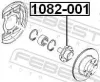 Radnabe Vorderachse FEBEST 1082-001 Bild Radnabe Vorderachse FEBEST 1082-001