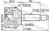 Gelenksatz, Antriebswelle radseitig Vorderachse FEBEST 1110-007A47 Bild Gelenksatz, Antriebswelle radseitig Vorderachse FEBEST 1110-007A47