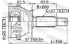 Gelenksatz, Antriebswelle Vorderachse radseitig FEBEST 1210-011A47 Bild Gelenksatz, Antriebswelle Vorderachse radseitig FEBEST 1210-011A47