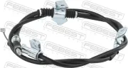 Seilzug, Feststellbremse hinten links FEBEST 12100-H1VLALH