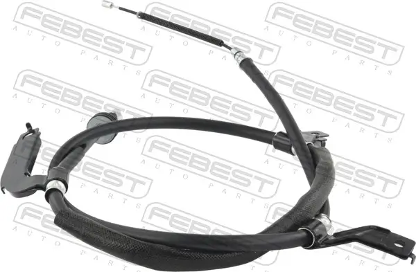 Seilzug, Feststellbremse hinten rechts FEBEST 12100-HCDRUMRH