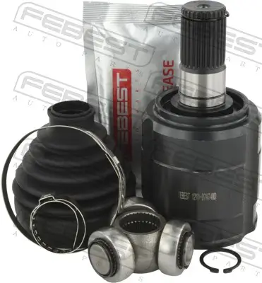 Gelenksatz, Antriebswelle getriebeseitig Vorderachse links FEBEST 1211-D7AT4WD