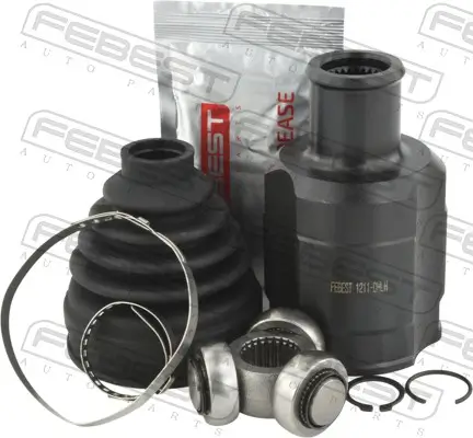 Gelenksatz, Antriebswelle Vorderachse links getriebeseitig FEBEST 1211-DHLH Bild Gelenksatz, Antriebswelle Vorderachse links getriebeseitig FEBEST 1211-DHLH
