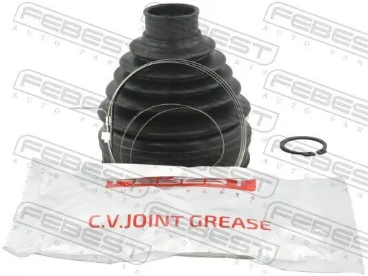 Faltenbalgsatz, Antriebswelle Vorderachse FEBEST 1215-D7T