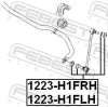 Stange/Strebe, Stabilisator Vorderachse links FEBEST 1223-H1FLH Bild Stange/Strebe, Stabilisator Vorderachse links FEBEST 1223-H1FLH