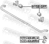 Stange/Strebe, Stabilisator Hinterachse links FEBEST 1223-NX4RLH Bild Stange/Strebe, Stabilisator Hinterachse links FEBEST 1223-NX4RLH