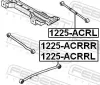 Lenker, Radaufhängung hinten Hinterachse FEBEST 1225-ACRL Bild Lenker, Radaufhängung hinten Hinterachse FEBEST 1225-ACRL