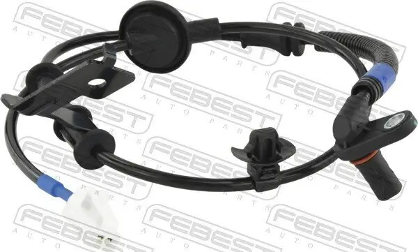 Sensor, Raddrehzahl Hinterachse links FEBEST 12606-017