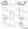 Zündspule FEBEST 12640-006 Bild Zündspule FEBEST 12640-006