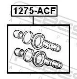 Reparatursatz, Bremssattel FEBEST 1275-ACF Bild Reparatursatz, Bremssattel FEBEST 1275-ACF