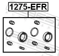 Reparatursatz, Bremssattel FEBEST 1275-EFR Bild Reparatursatz, Bremssattel FEBEST 1275-EFR