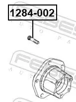 Radbolzen FEBEST 1284-002 Bild Radbolzen FEBEST 1284-002