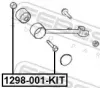 Sturzkorrekturschraubensatz FEBEST 1298-001-KIT Bild Sturzkorrekturschraubensatz FEBEST 1298-001-KIT