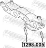 Schraube, Abgaskrümmer FEBEST 1298-005 Bild Schraube, Abgaskrümmer FEBEST 1298-005