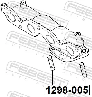 Schraube, Abgaskrümmer FEBEST 1298-005 Bild Schraube, Abgaskrümmer FEBEST 1298-005