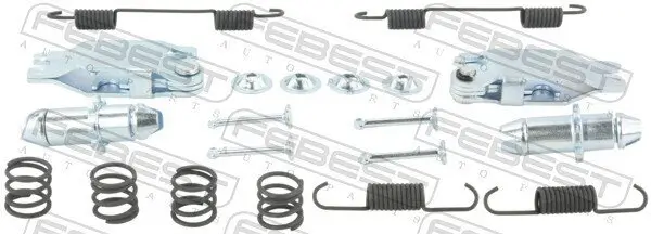 Zubehörsatz, Feststellbremsbacken FEBEST 1404-RODIIR-KIT