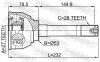 Gelenksatz, Antriebswelle Vorderachse radseitig FEBEST 1410-KOR Bild Gelenksatz, Antriebswelle Vorderachse radseitig FEBEST 1410-KOR