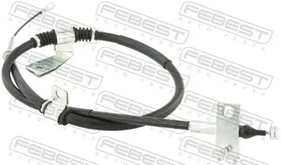 Seilzug, Feststellbremse hinten links FEBEST 14100-KYR05LH Bild Seilzug, Feststellbremse hinten links FEBEST 14100-KYR05LH