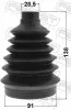 Faltenbalgsatz, Antriebswelle radseitig FEBEST 1417P-ROD Bild Faltenbalgsatz, Antriebswelle radseitig FEBEST 1417P-ROD