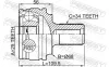 Gelenksatz, Antriebswelle radseitig Vorderachse FEBEST 1610-167F Bild Gelenksatz, Antriebswelle radseitig Vorderachse FEBEST 1610-167F