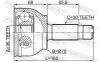 Gelenksatz, Antriebswelle Hinterachse radseitig FEBEST 1610-W639R Bild Gelenksatz, Antriebswelle Hinterachse radseitig FEBEST 1610-W639R