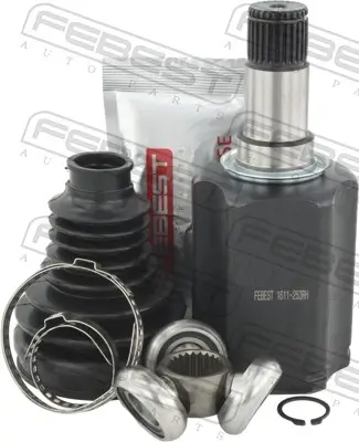 Gelenksatz, Antriebswelle getriebeseitig Vorderachse rechts FEBEST 1611-253RH Bild Gelenksatz, Antriebswelle getriebeseitig Vorderachse rechts FEBEST 1611-253RH